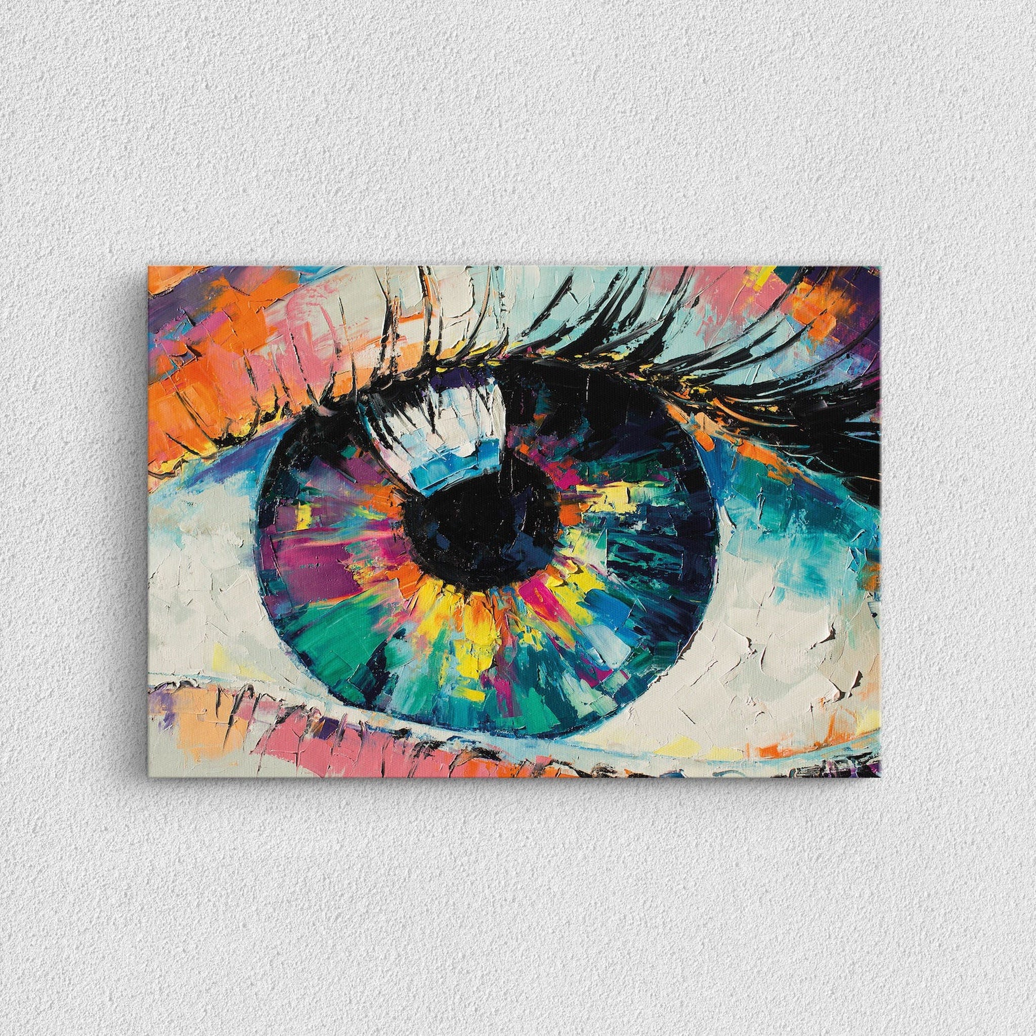The Eye Kanvas Tablo