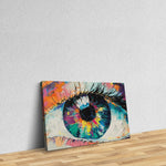 The Eye Kanvas Tablo