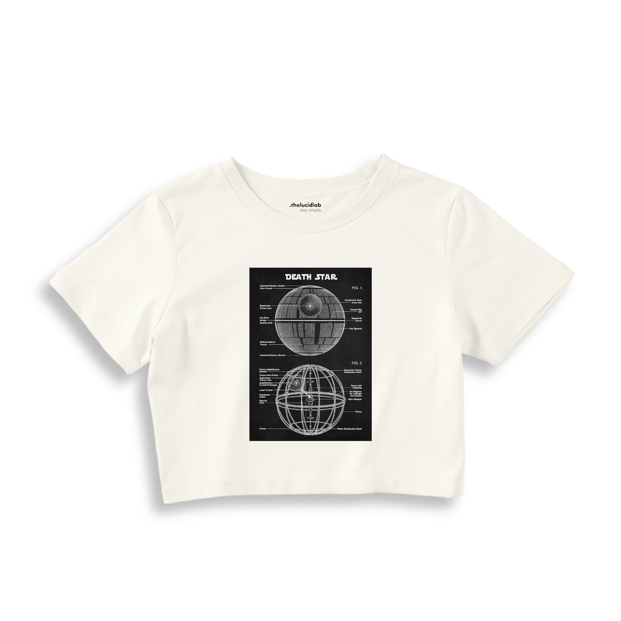 Death Star Crop Tişört