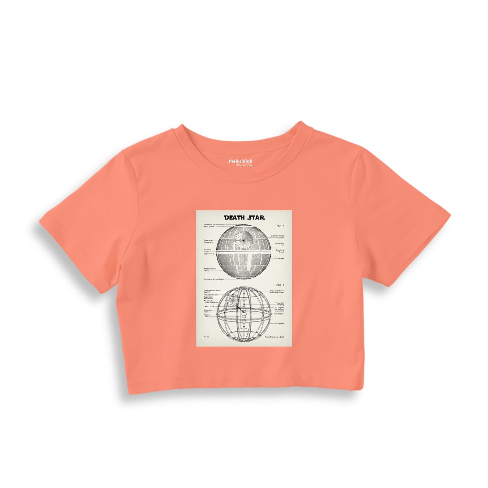 Death Star Crop Tişört
