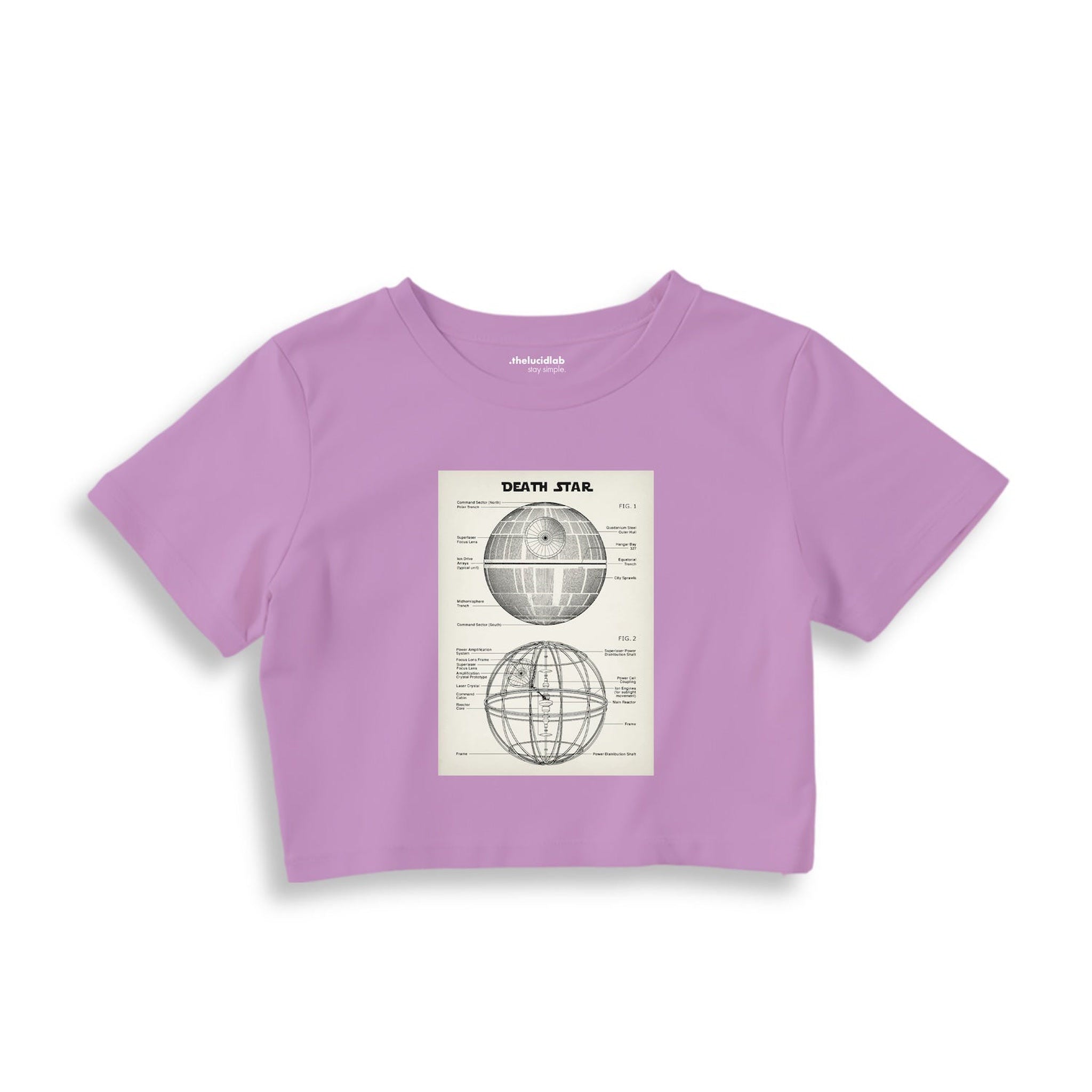 Death Star Crop Tişört