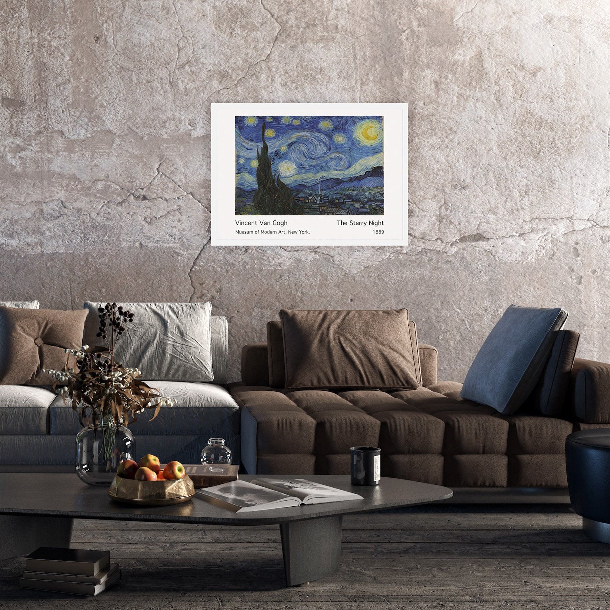 The Starry Night - Yıldızlı Gece Poster