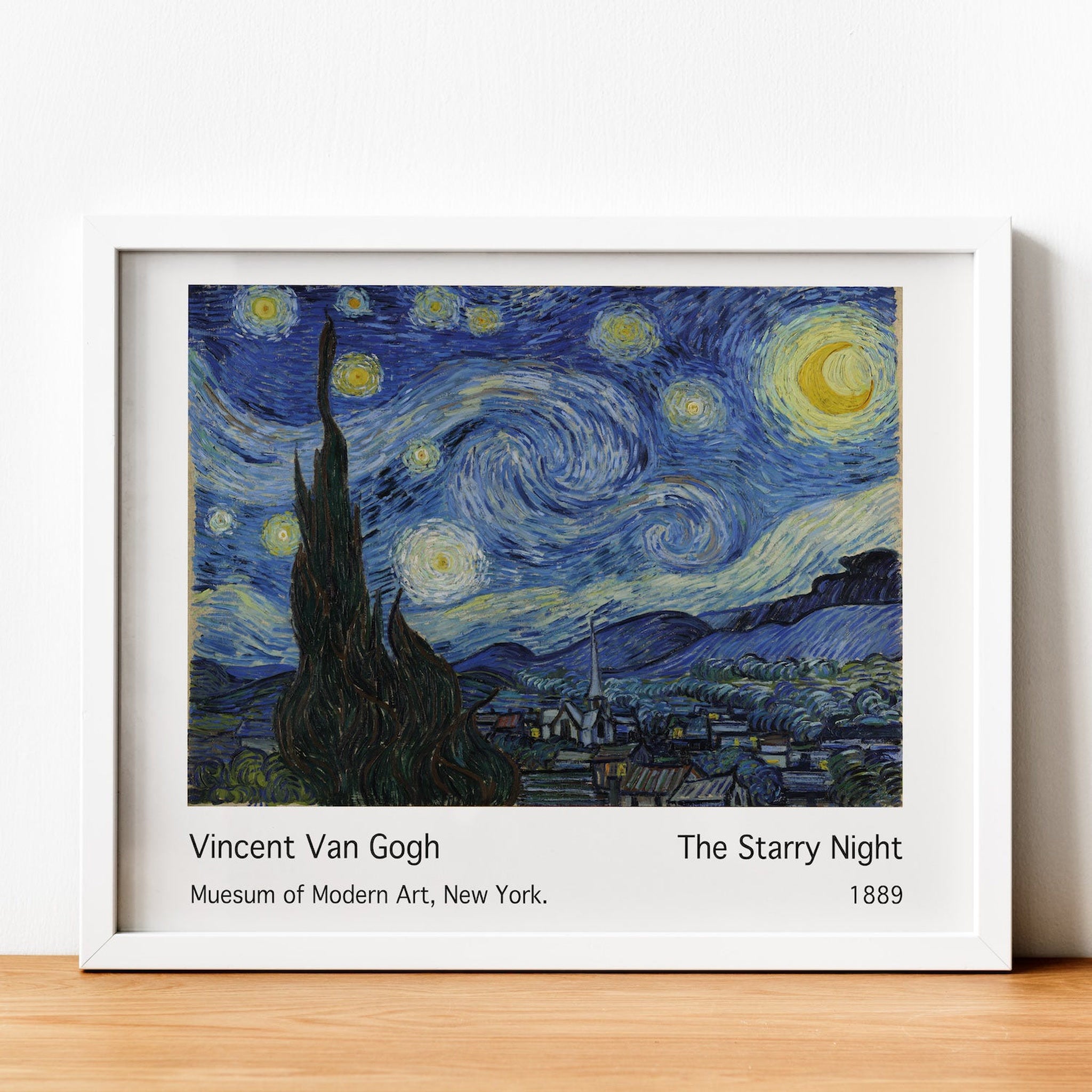 The Starry Night - Yıldızlı Gece Poster