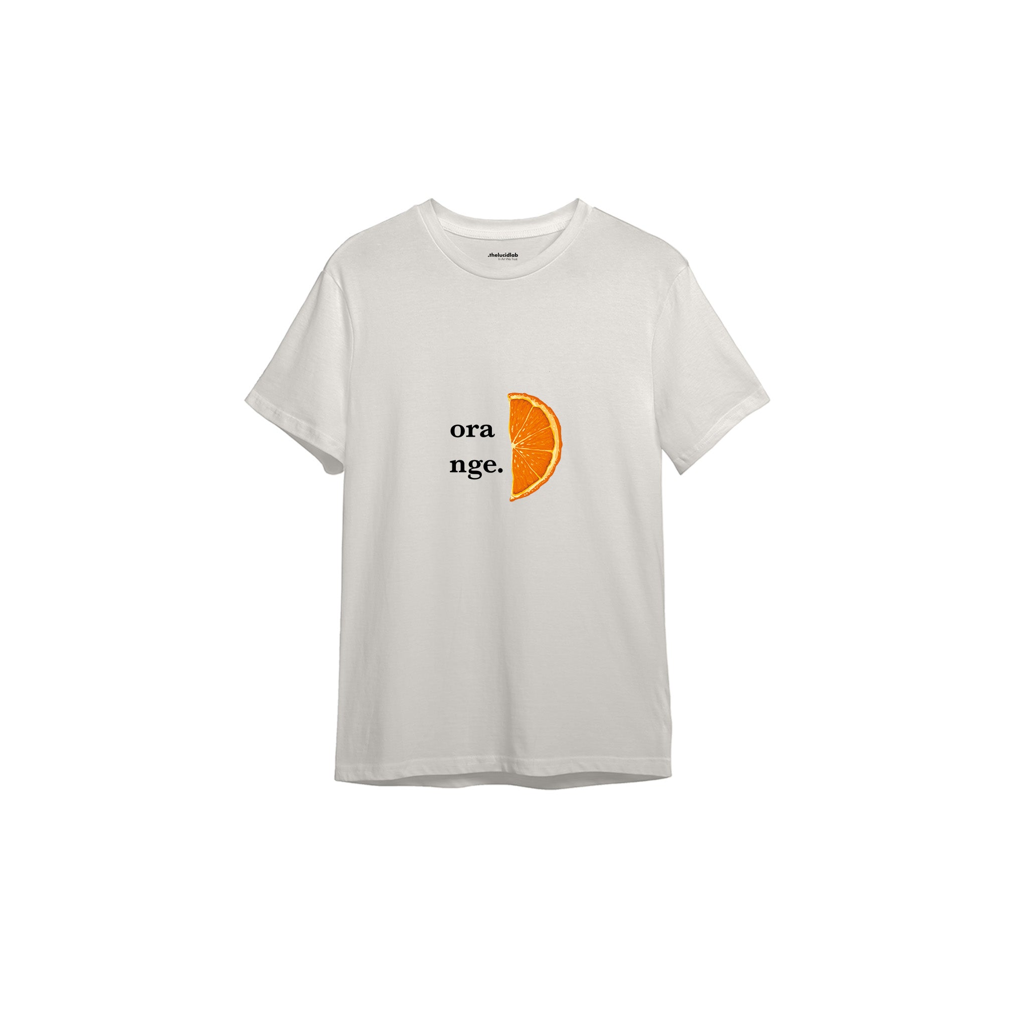 Orange Tişört — Ekru