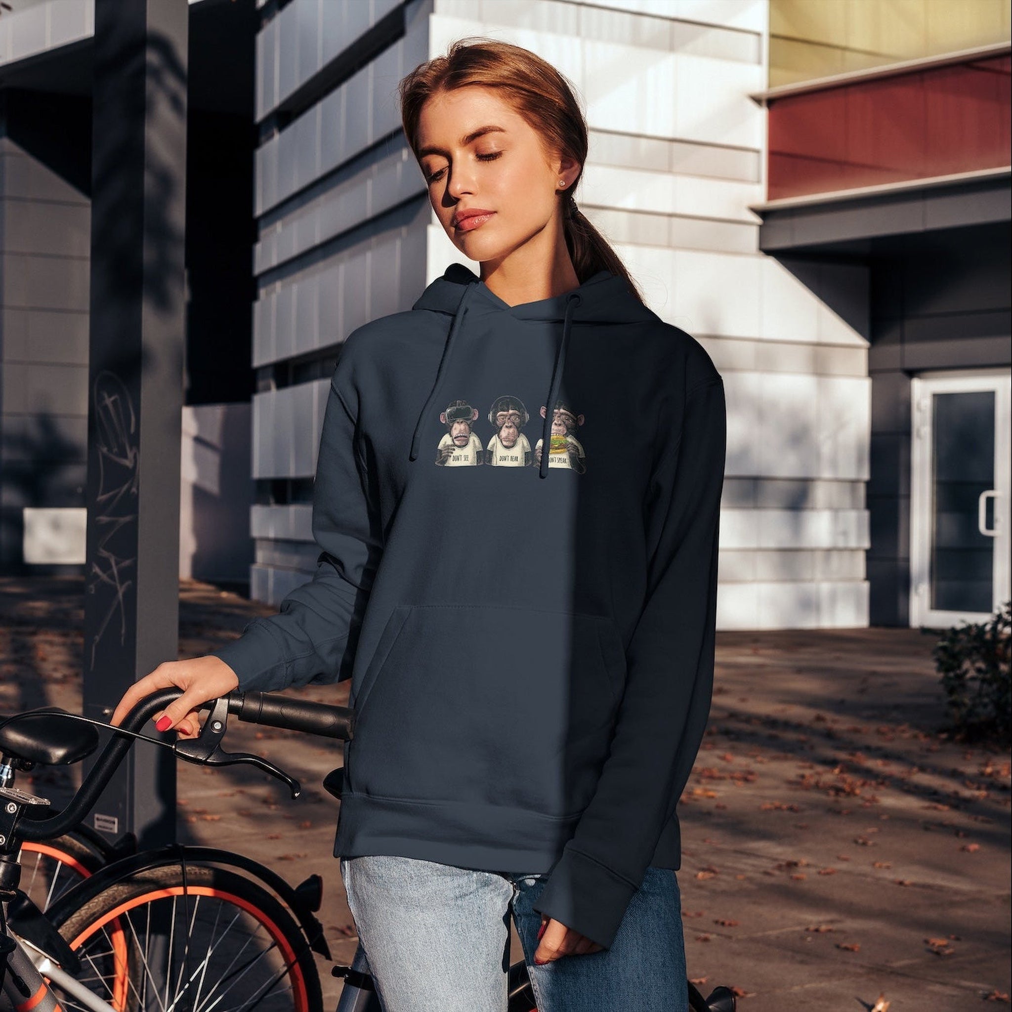 Diplomatic Monkeys Oversize Hoodie