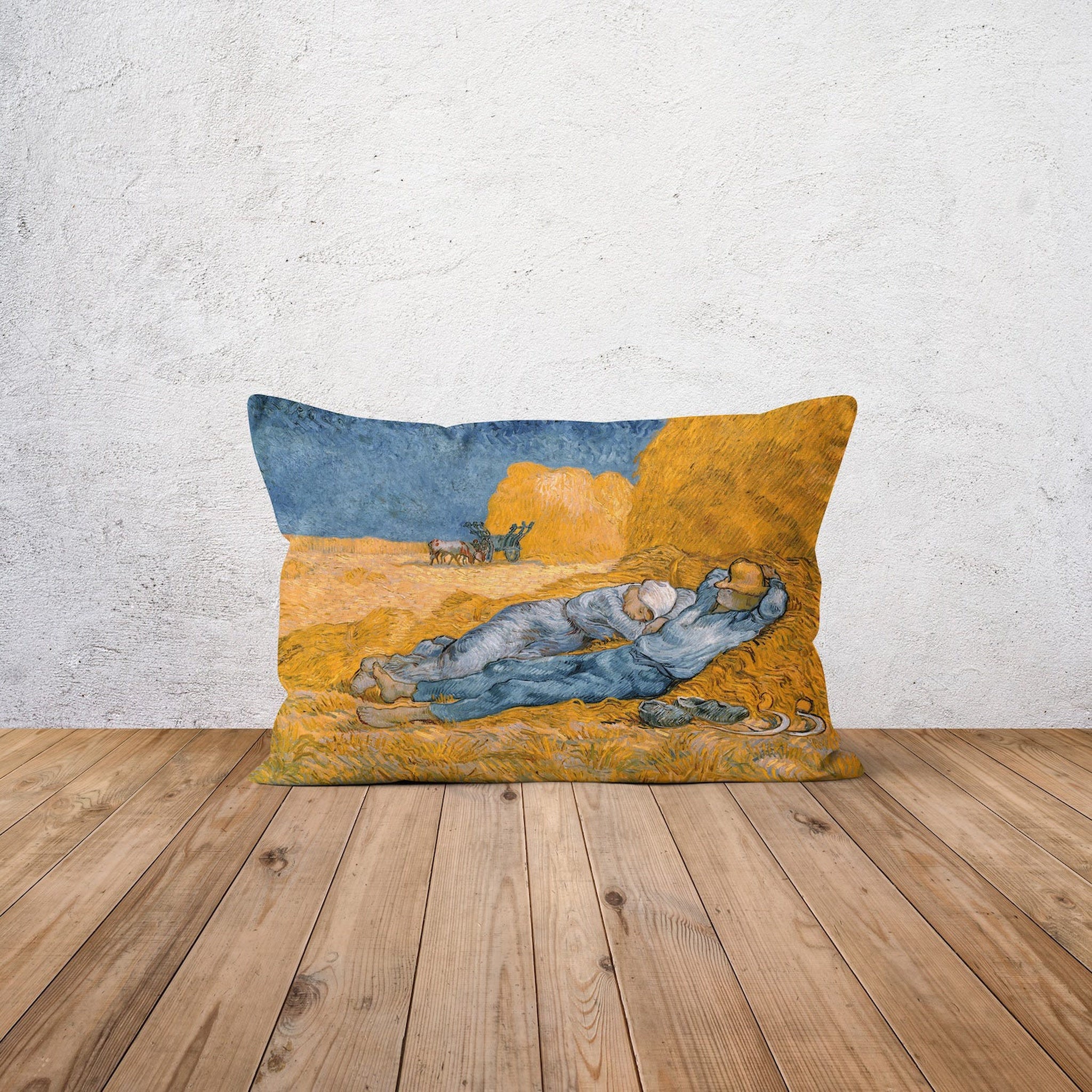 Siesta / Vincent Van Gogh Çift Taraflı Yastık Kılıfı 2 Adet