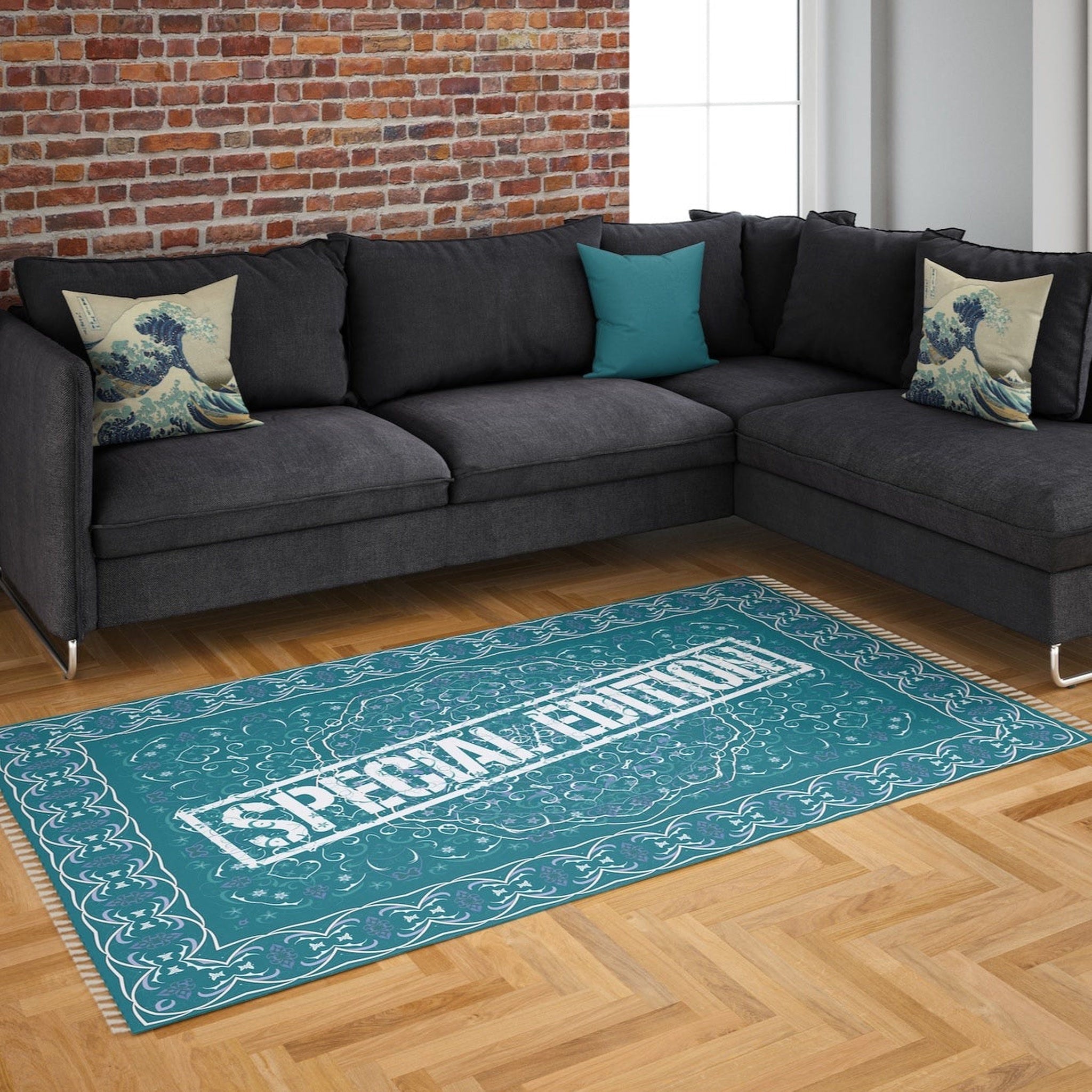 Special Edition Vintage Turquoise Halı