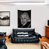 Albert Einstein 1951 Duvar Örtüsü