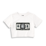 Morty Dollar Crop Tişört