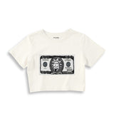 Morty Dollar Crop Tişört