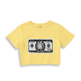 Morty Dollar Crop Tişört