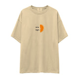Orange Oversize Tişört
