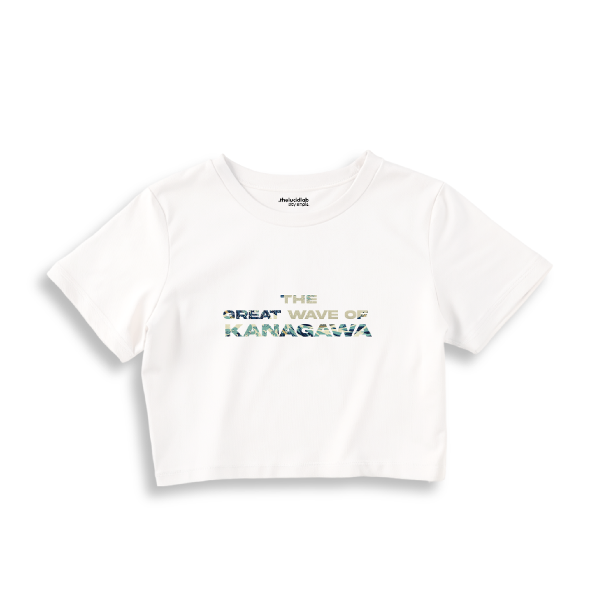 The Great Wave of Kanagawa Crop Tişört
