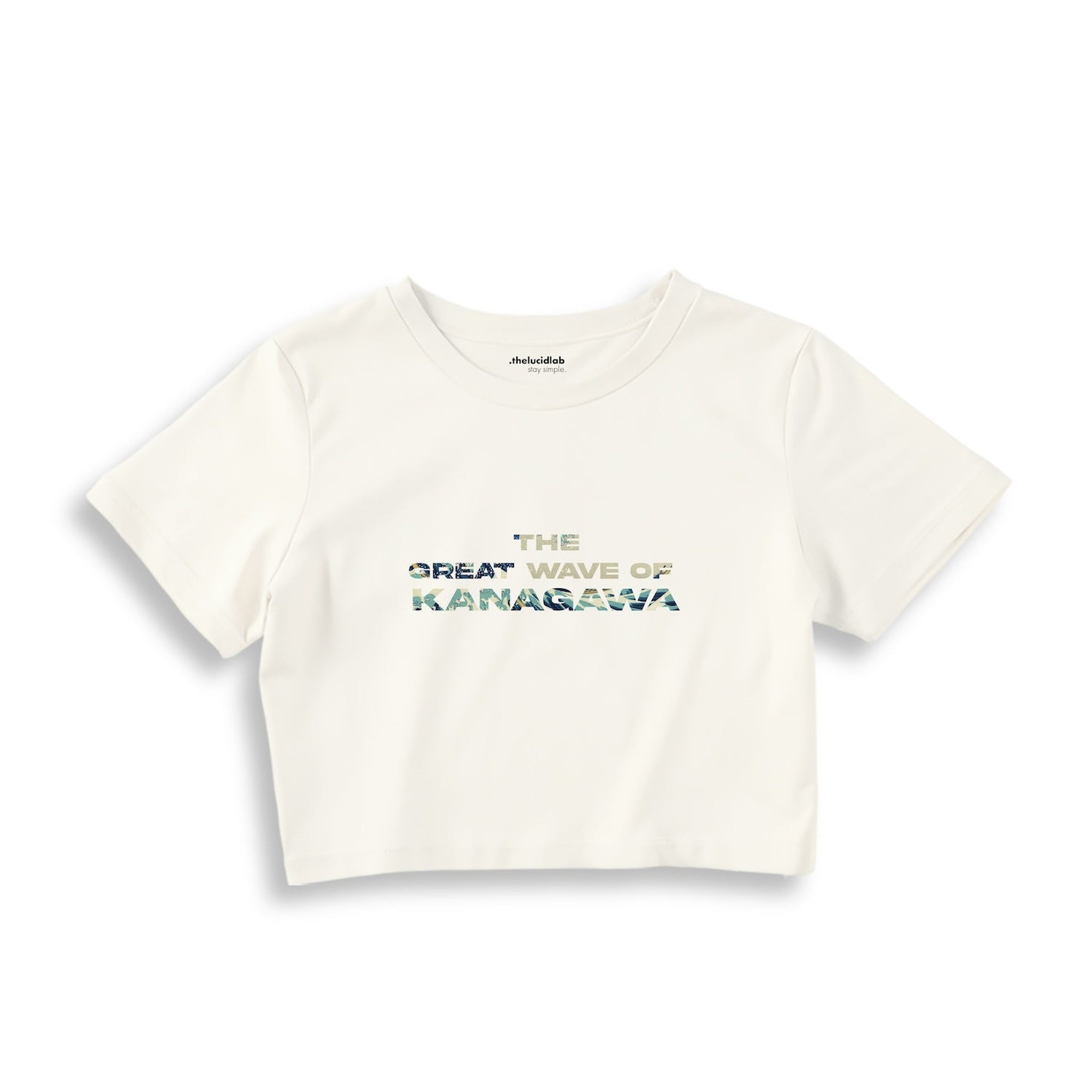 The Great Wave of Kanagawa Crop Tişört