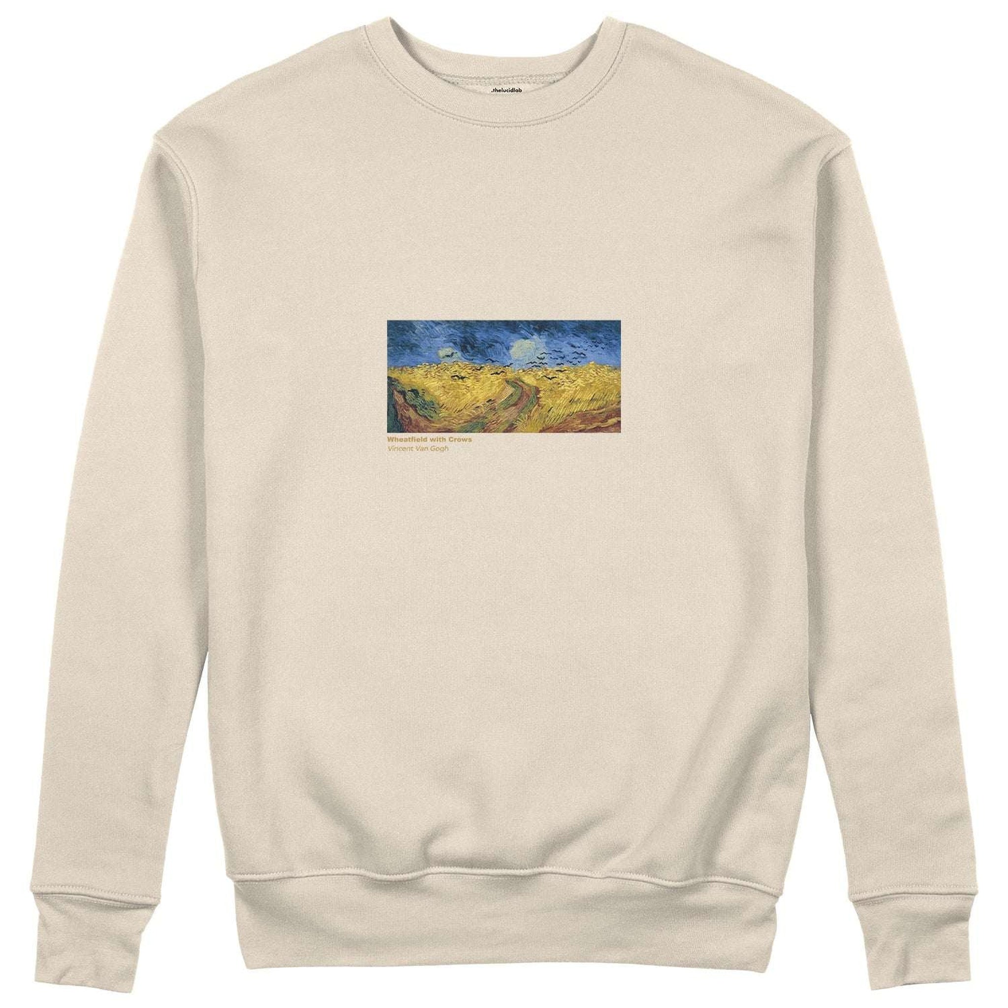 Buğday Tarlası ve Kargalar Sweatshirt