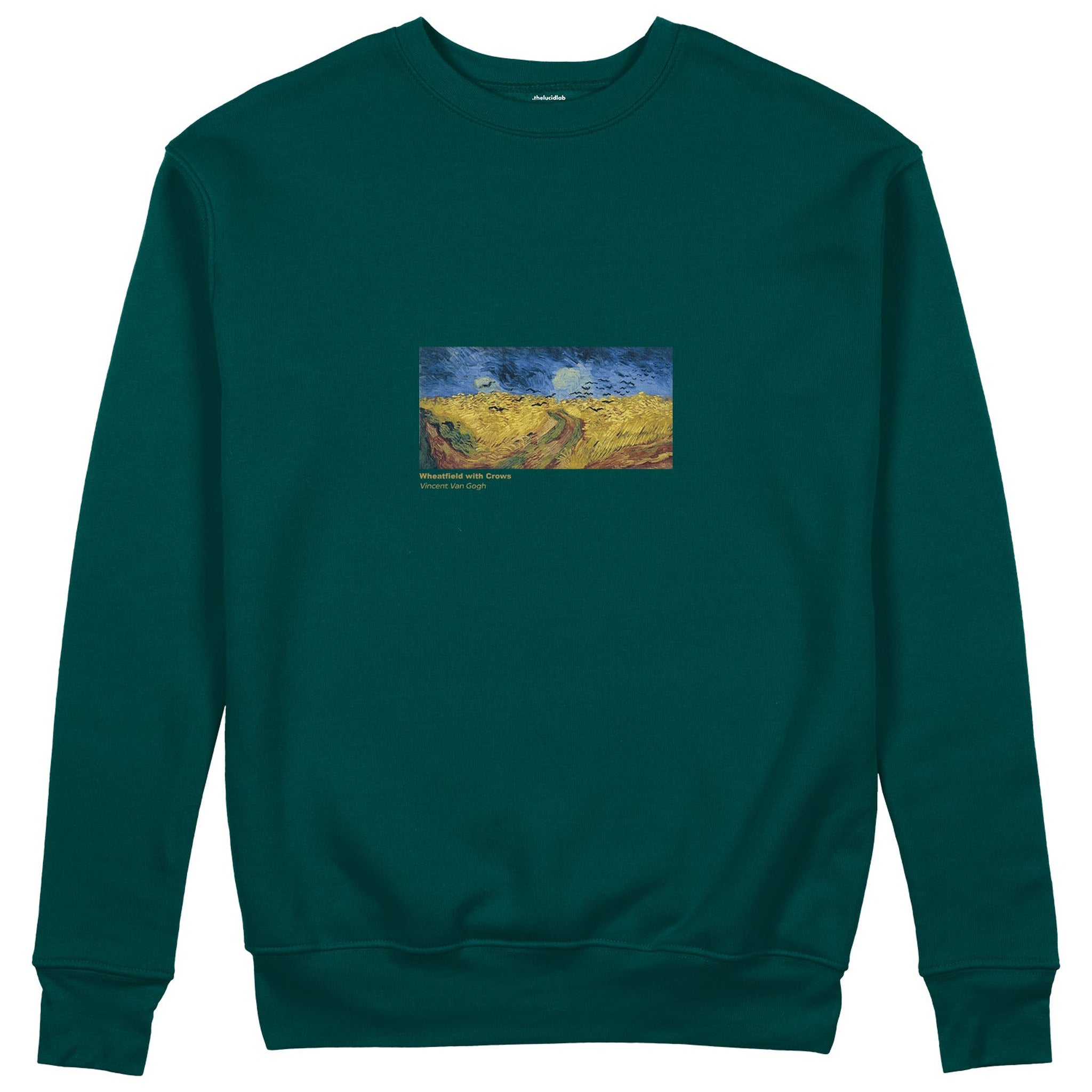 Buğday Tarlası ve Kargalar Sweatshirt