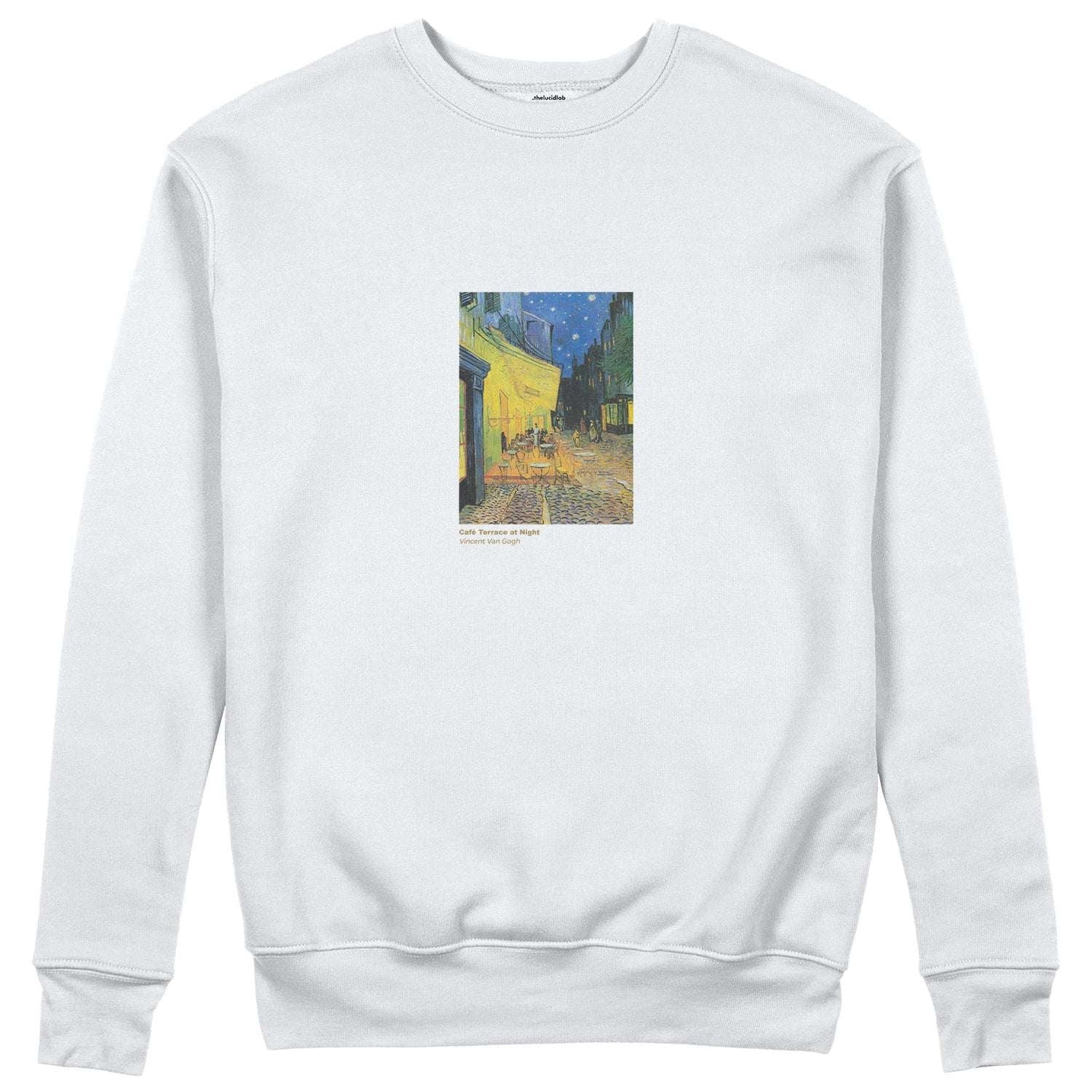 Café Terrace at Night Sweatshirt