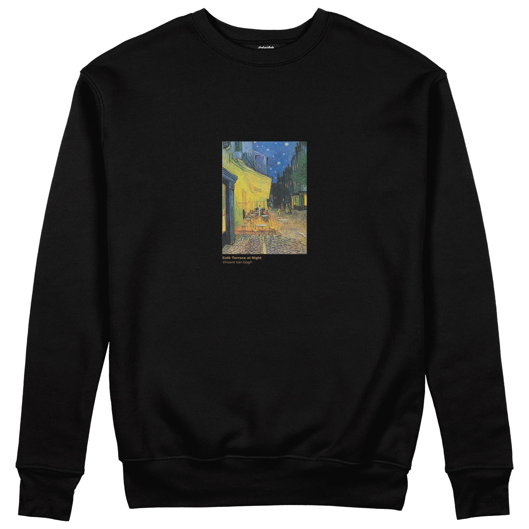 Café Terrace at Night Sweatshirt