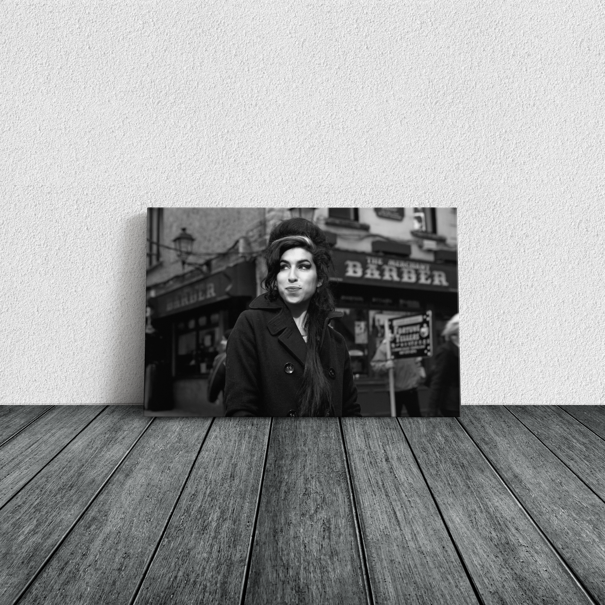 Amy Winehouse Dublin 2007 Kanvas Tablo