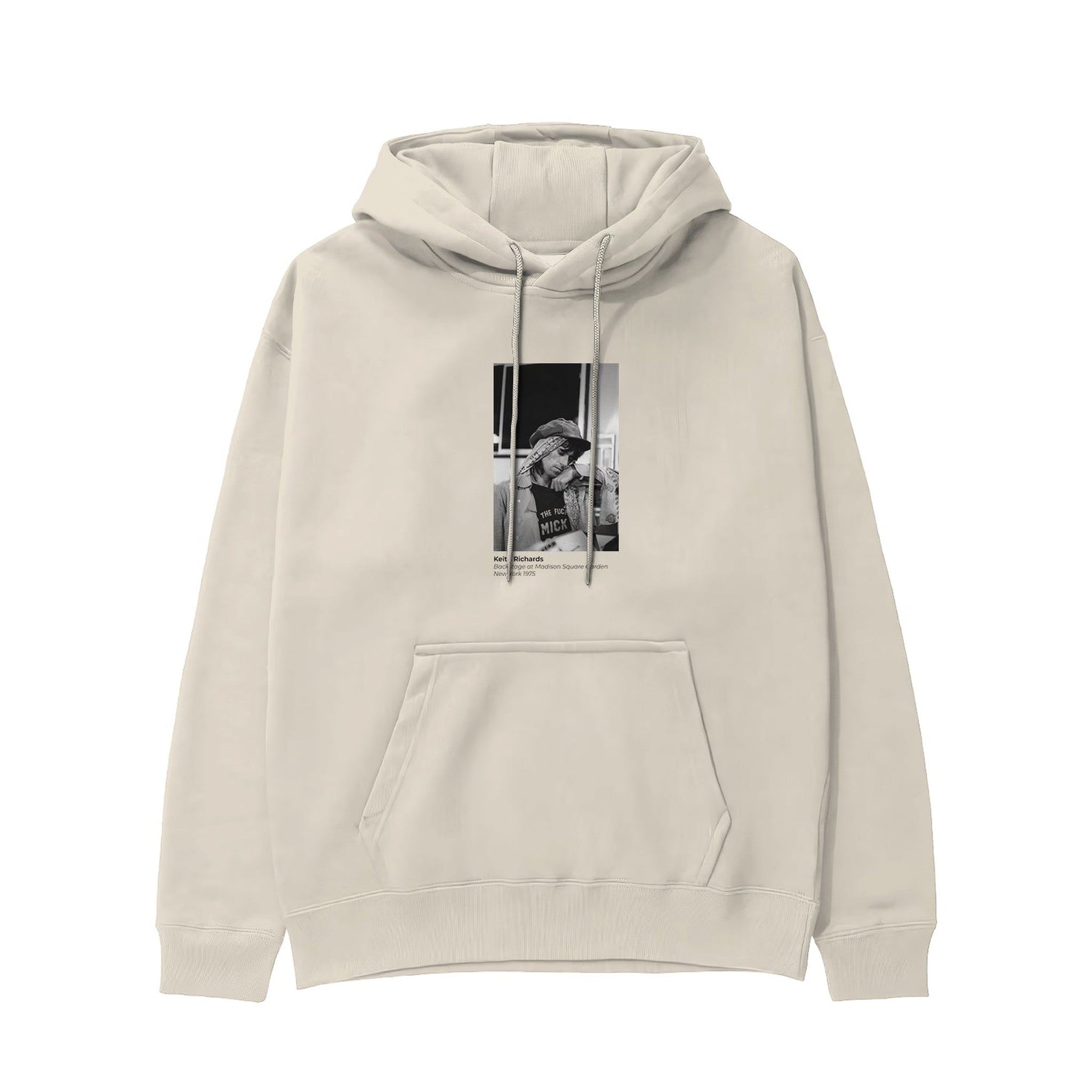 Keith Richards backstage at Madison Square Garden New York 1975 Hoodie