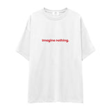 Imagine Nothing Oversize Tişört