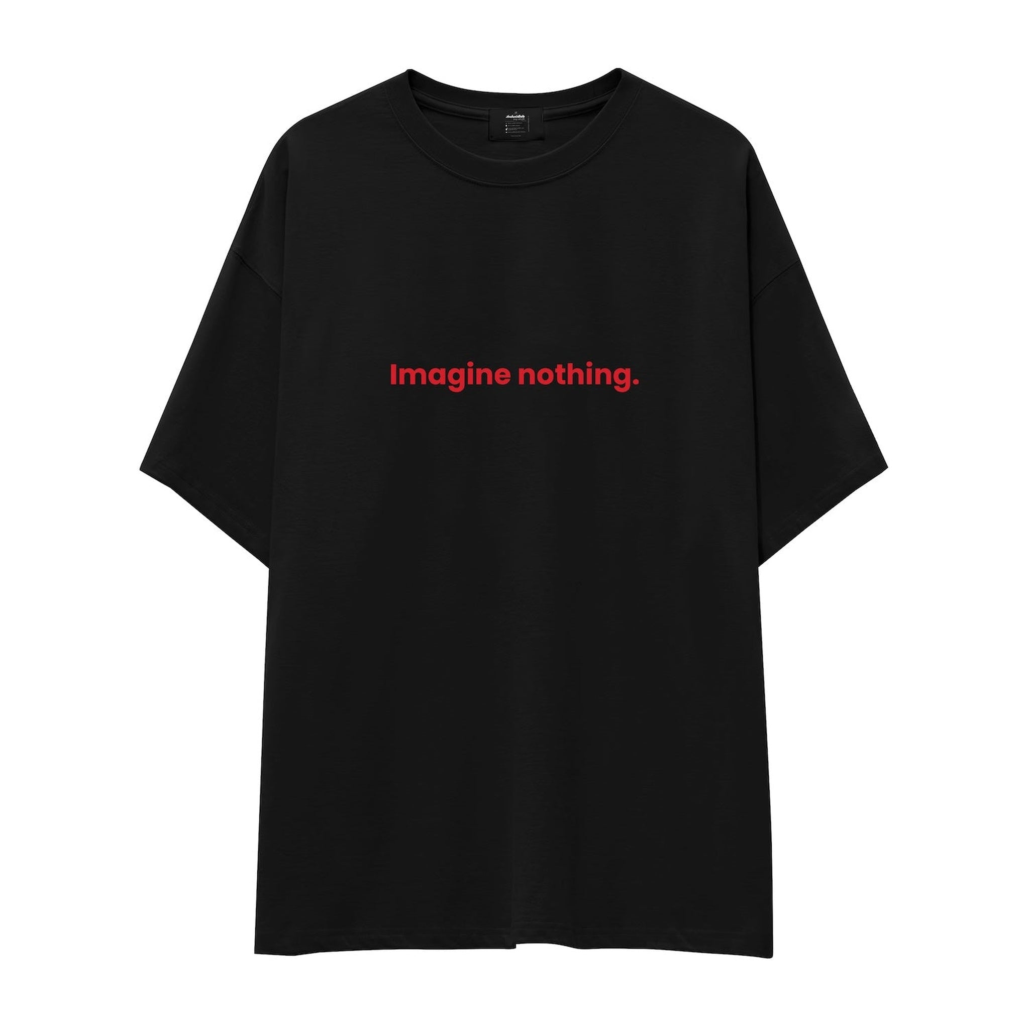Imagine Nothing Oversize Tişört