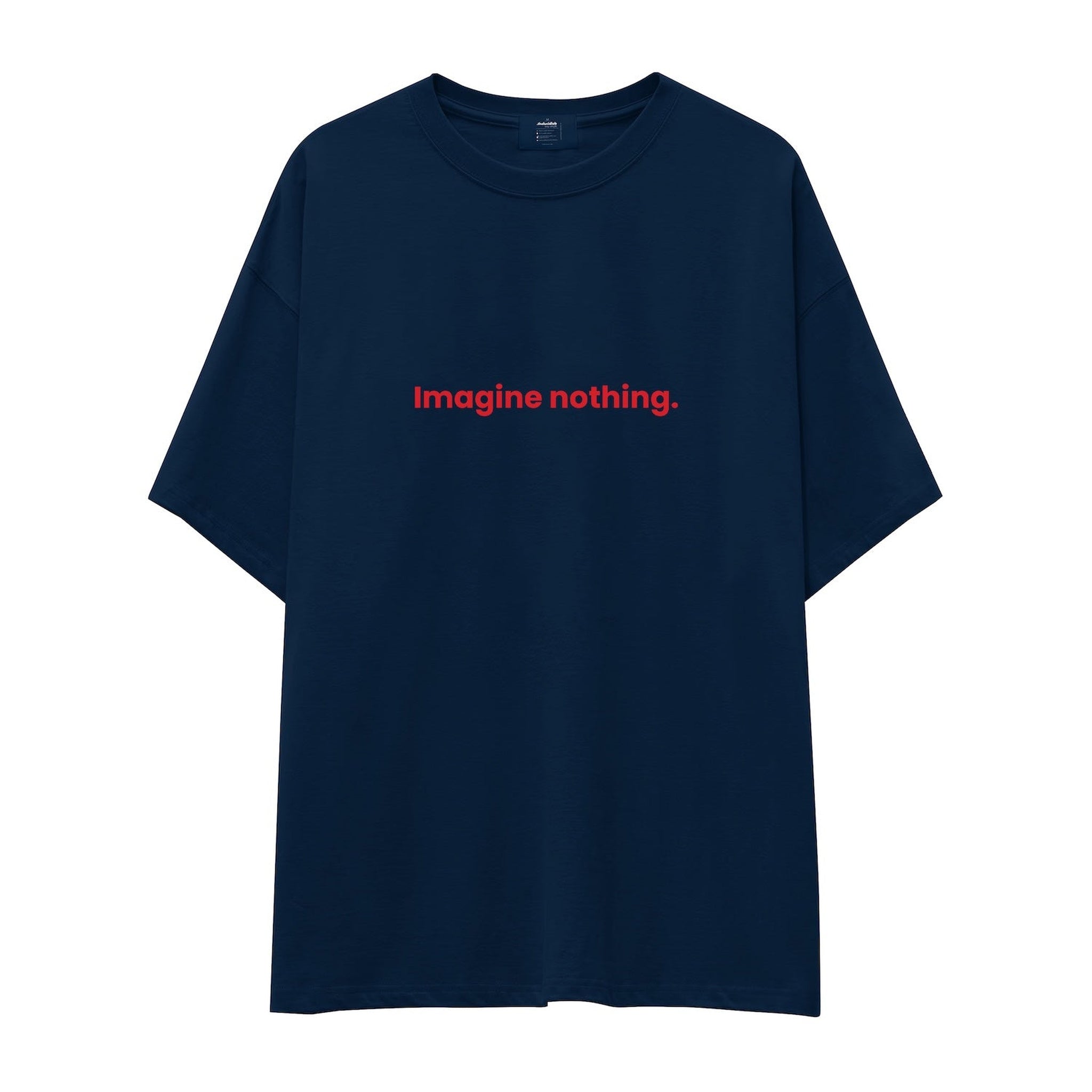 Imagine Nothing Oversize Tişört