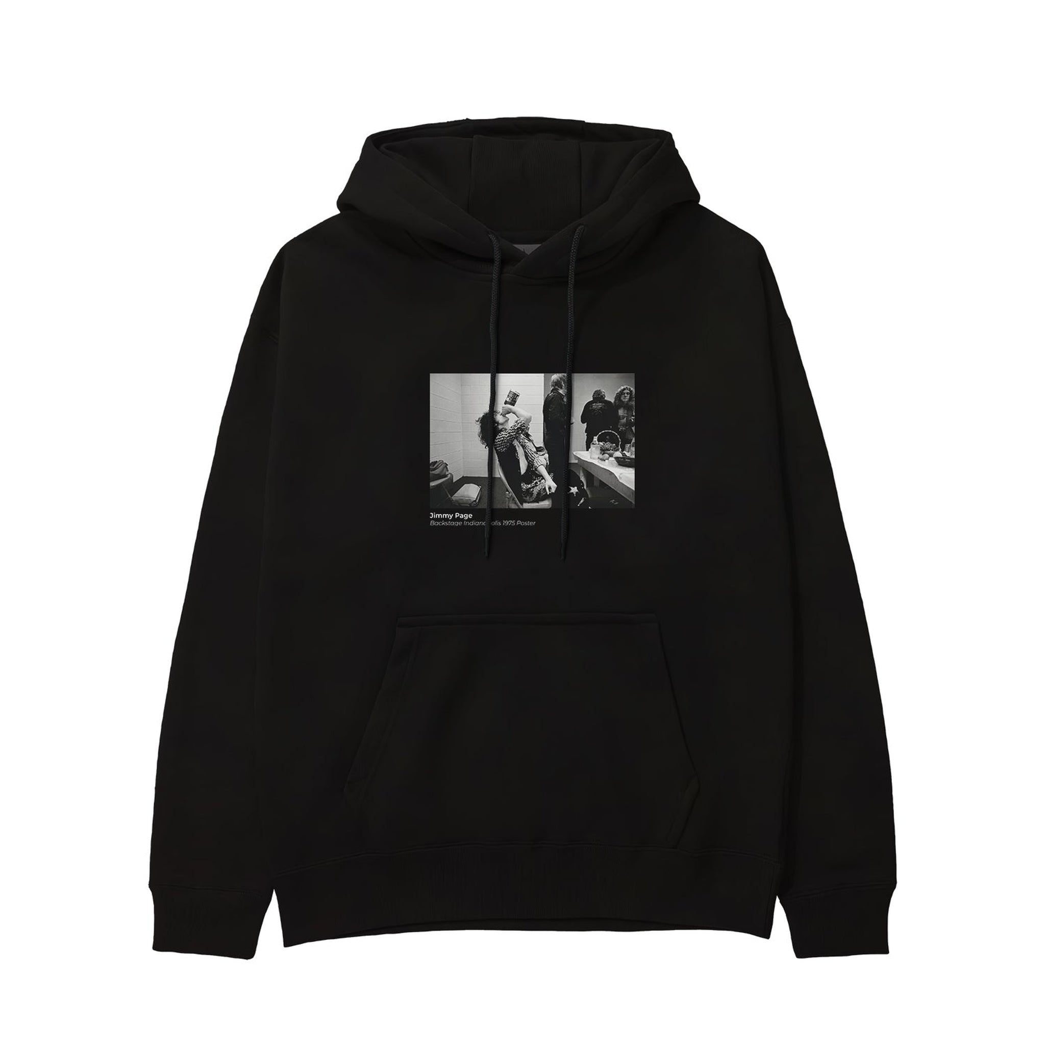 Jimmy Page Backstage Indianapolis 1975 Hoodie