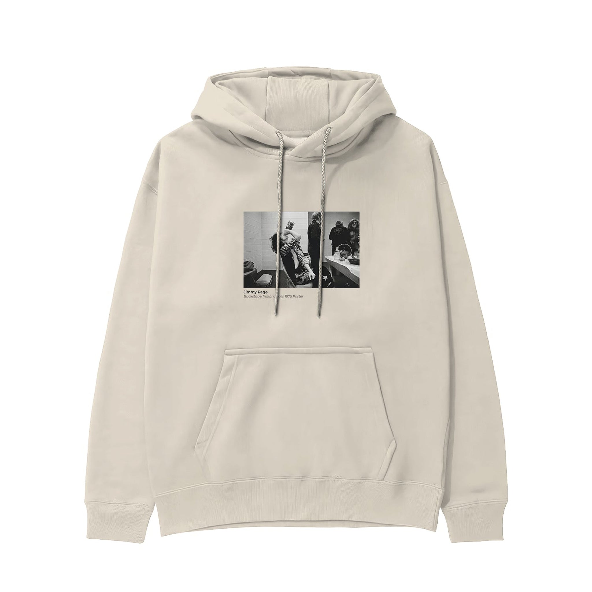 Jimmy Page Backstage Indianapolis 1975 Hoodie