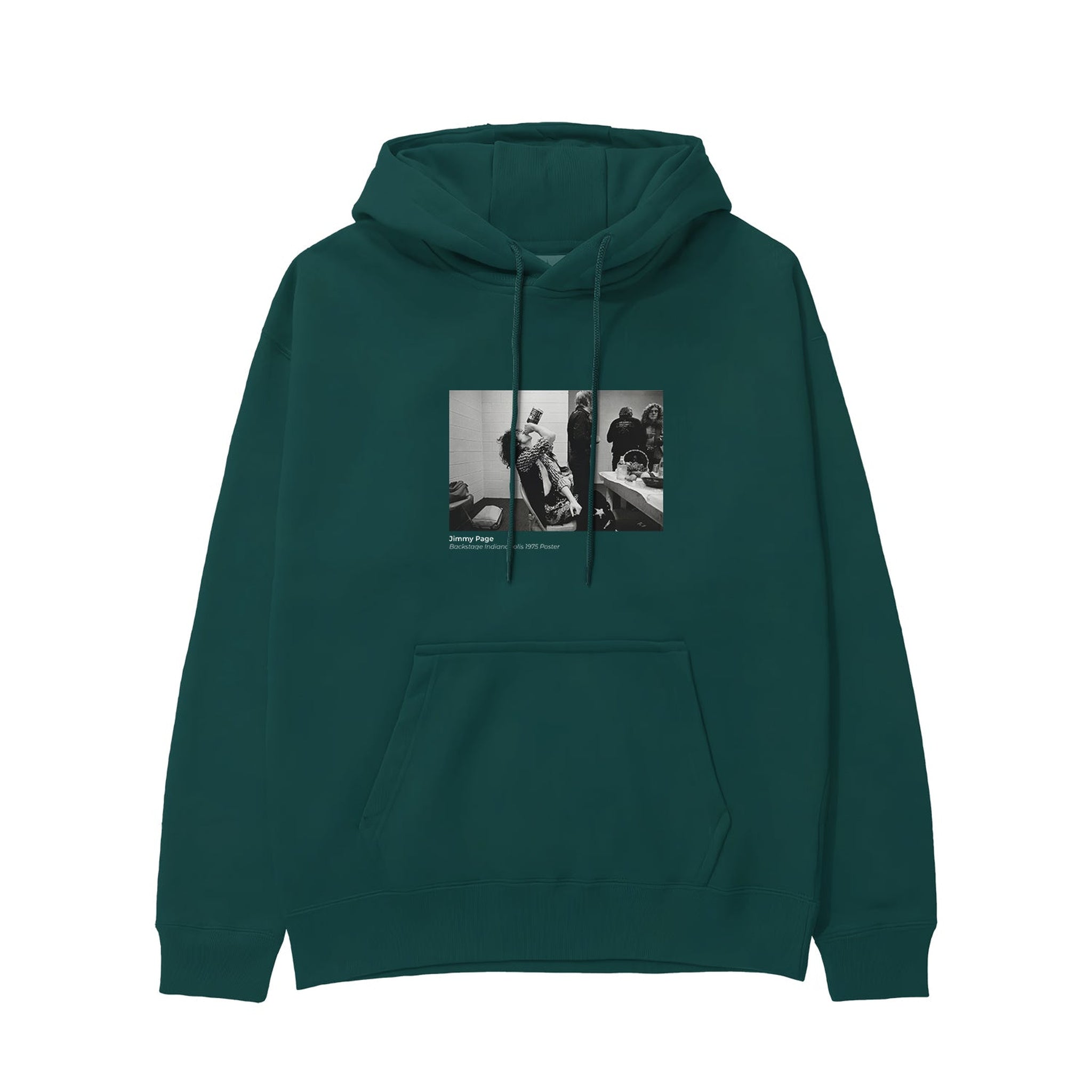 Jimmy Page Backstage Indianapolis 1975 Hoodie