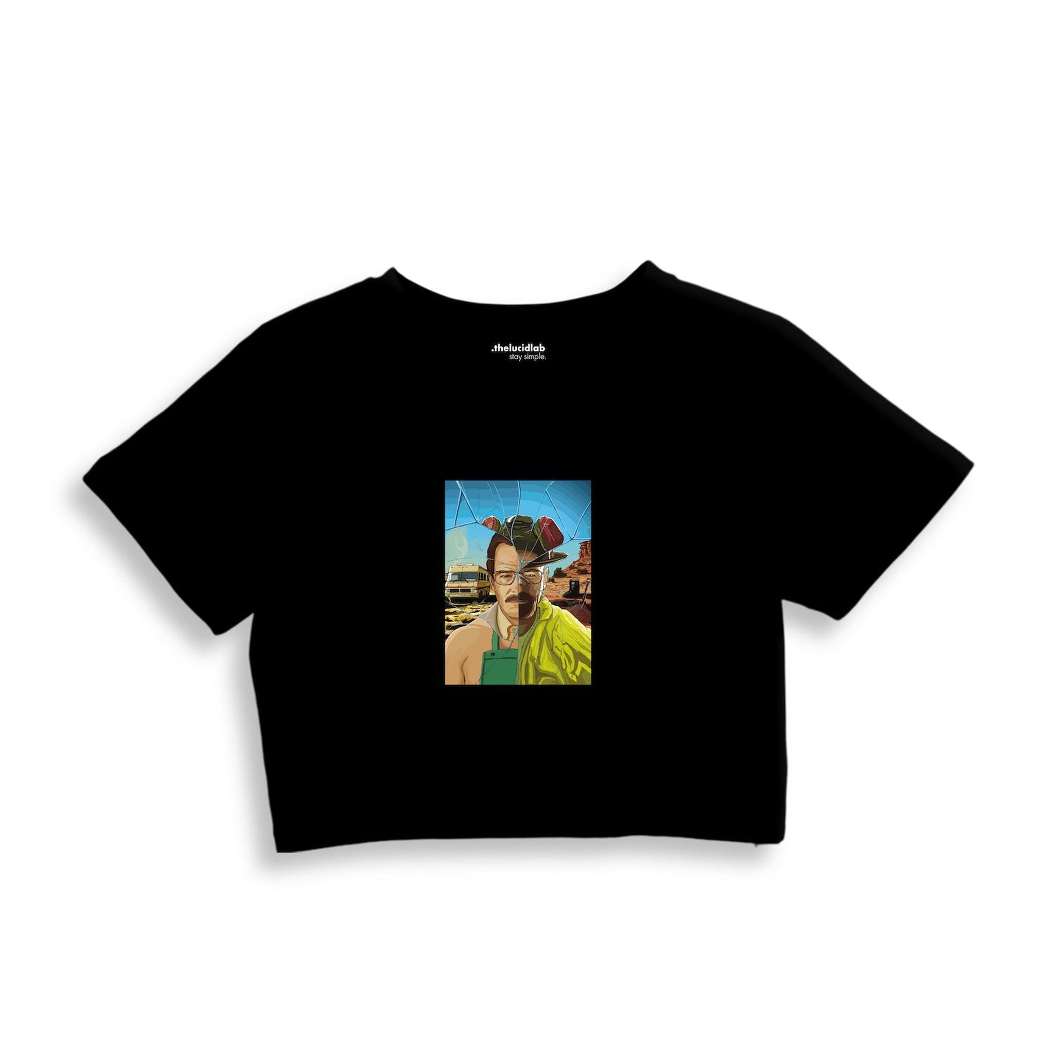 Walter White / Heisenberg Crop Tişört