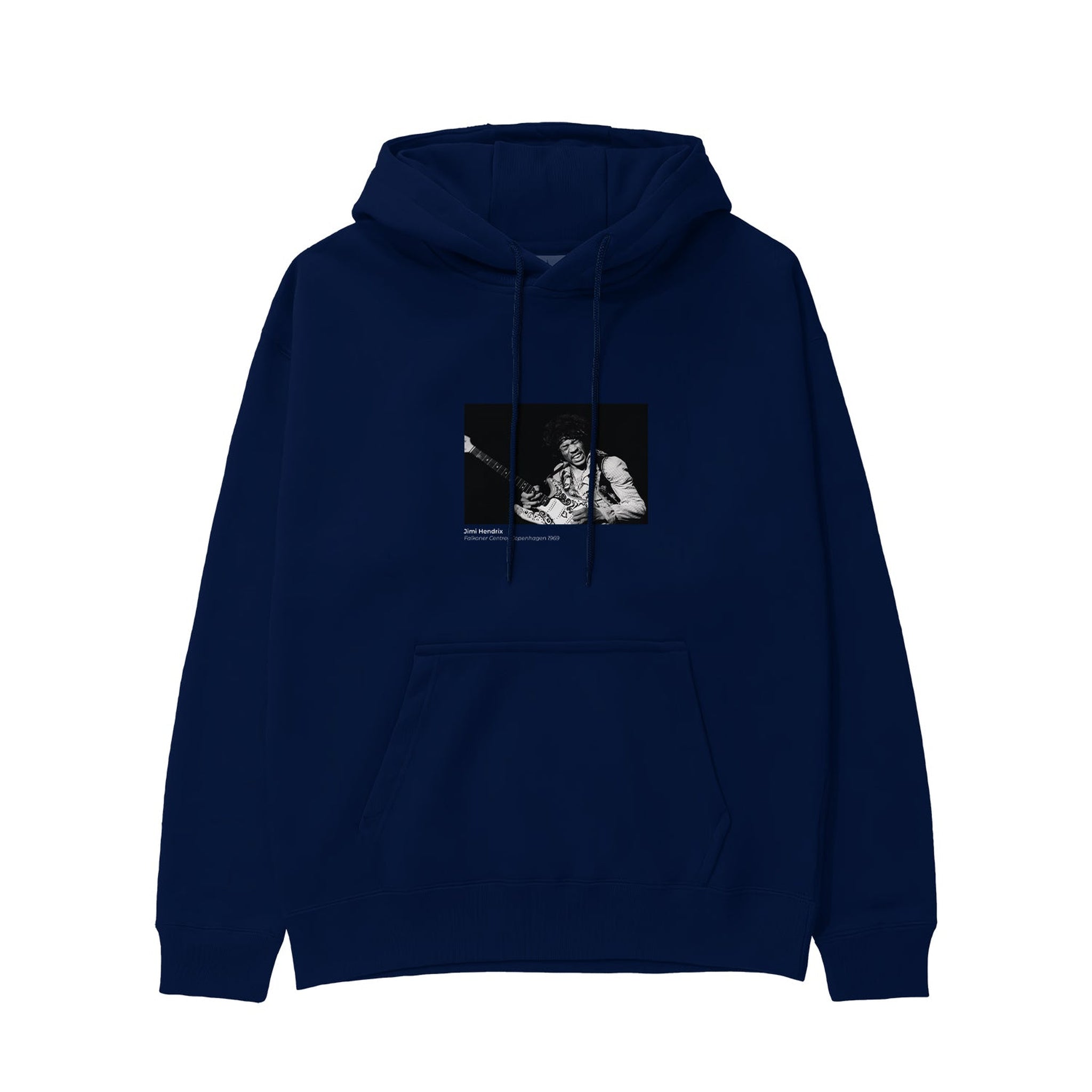 Jimi Hendrix Falkoner Centret Copenhagen 1969 Hoodie