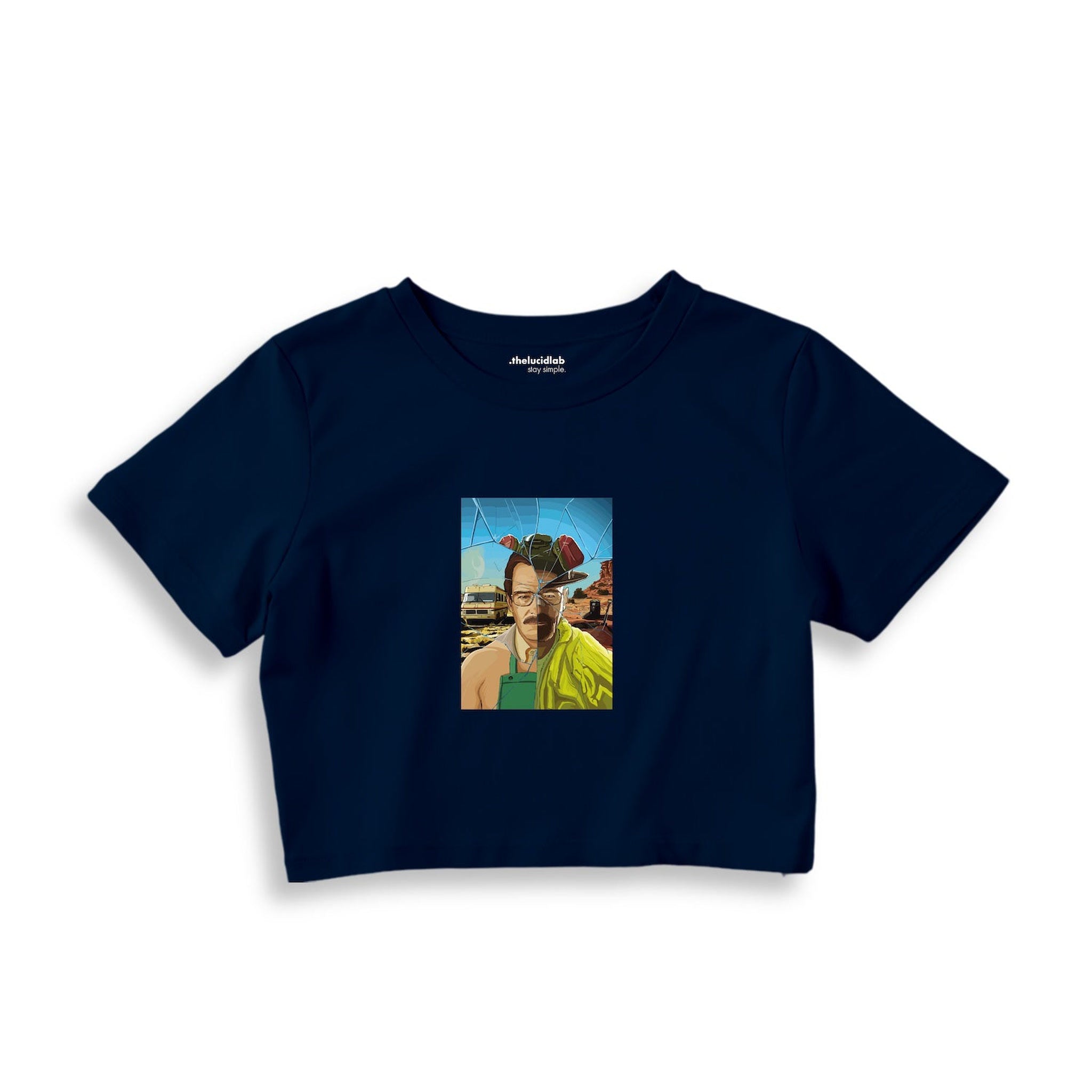 Walter White / Heisenberg Crop Tişört