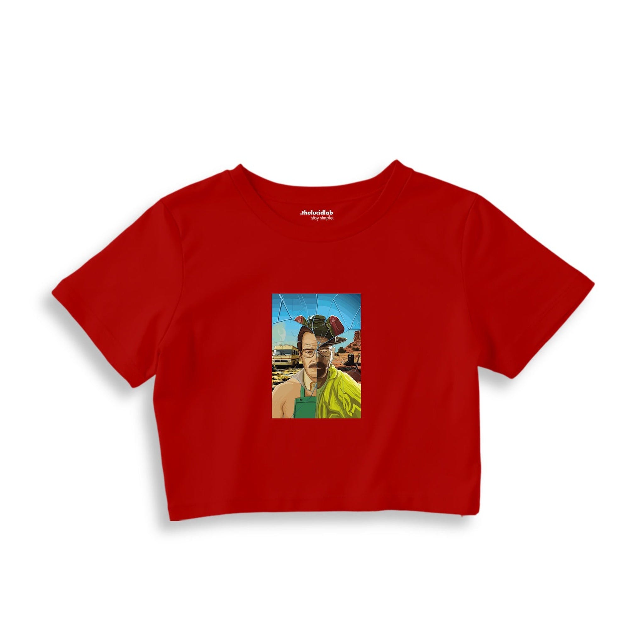 Walter White / Heisenberg Crop Tişört