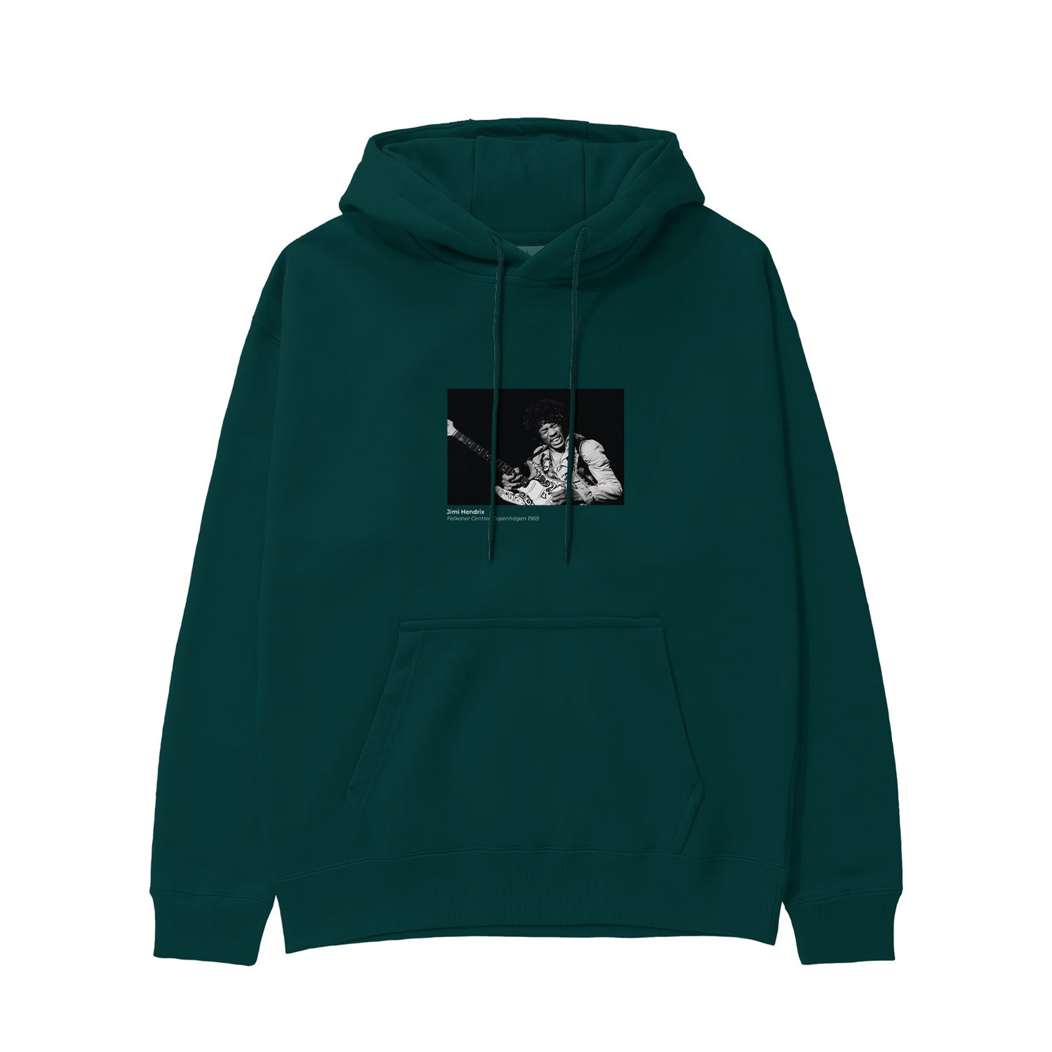 Jimi Hendrix Falkoner Centret Copenhagen 1969 Hoodie