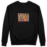 Color Study, Squares With Concentric Circles Sweatshirt