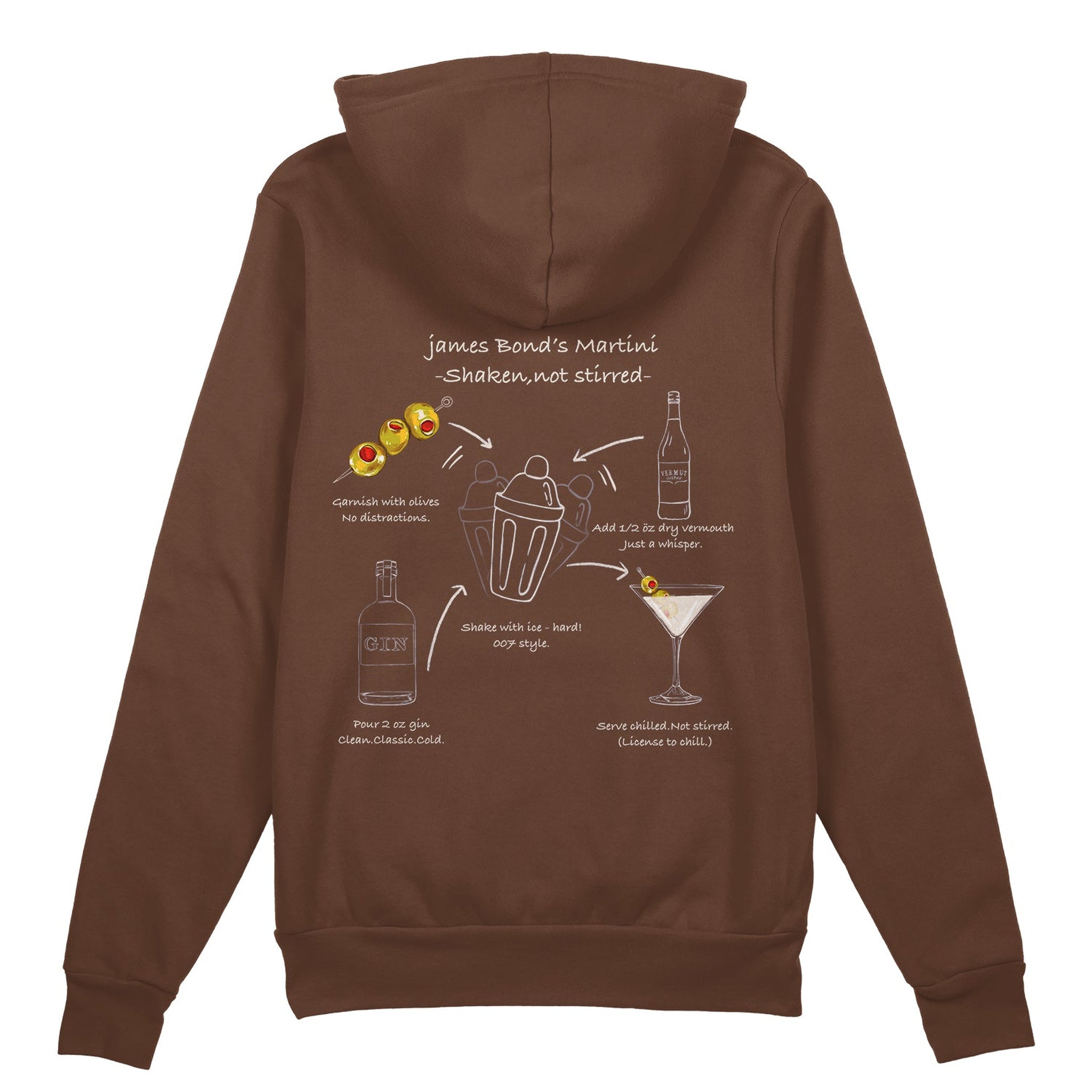James Bond's Martini Oversize Hoodie