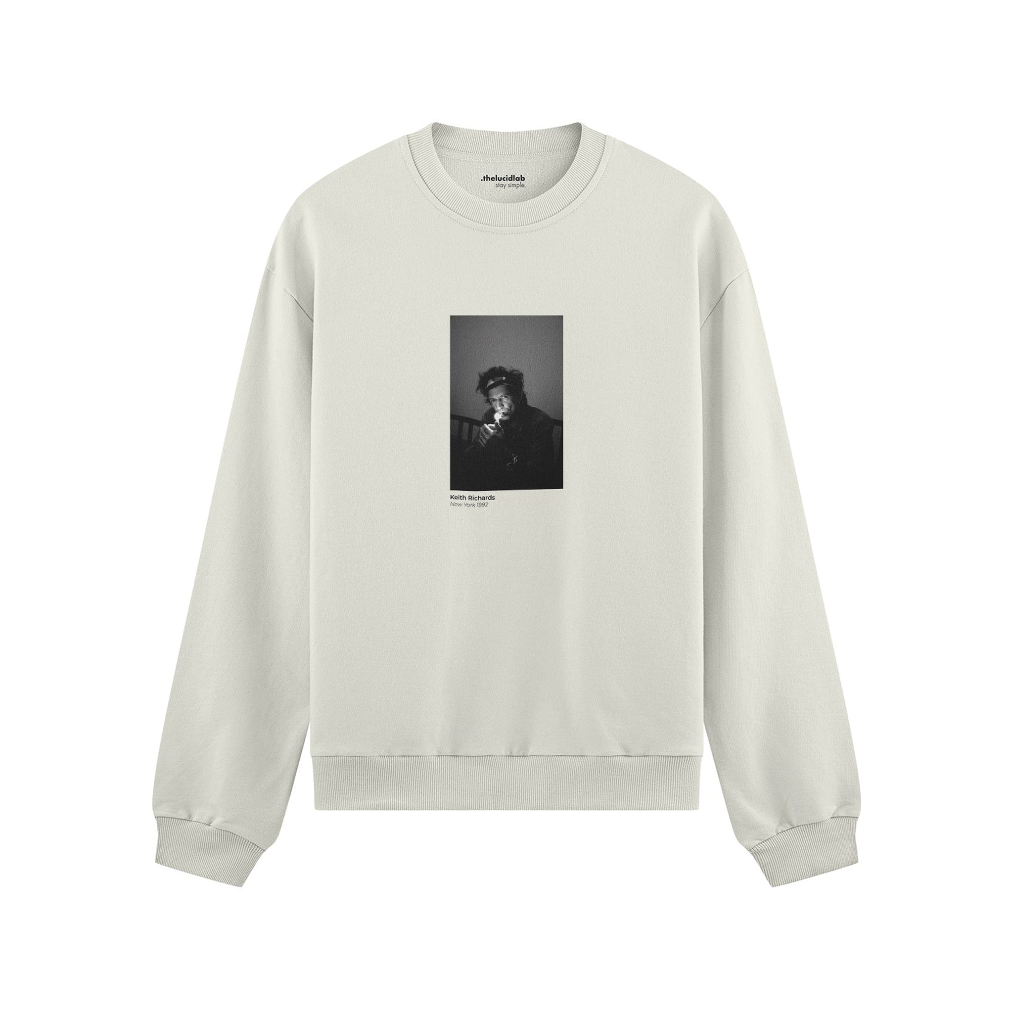 Keith Richards New York 1992 Oversize Sweatshirt