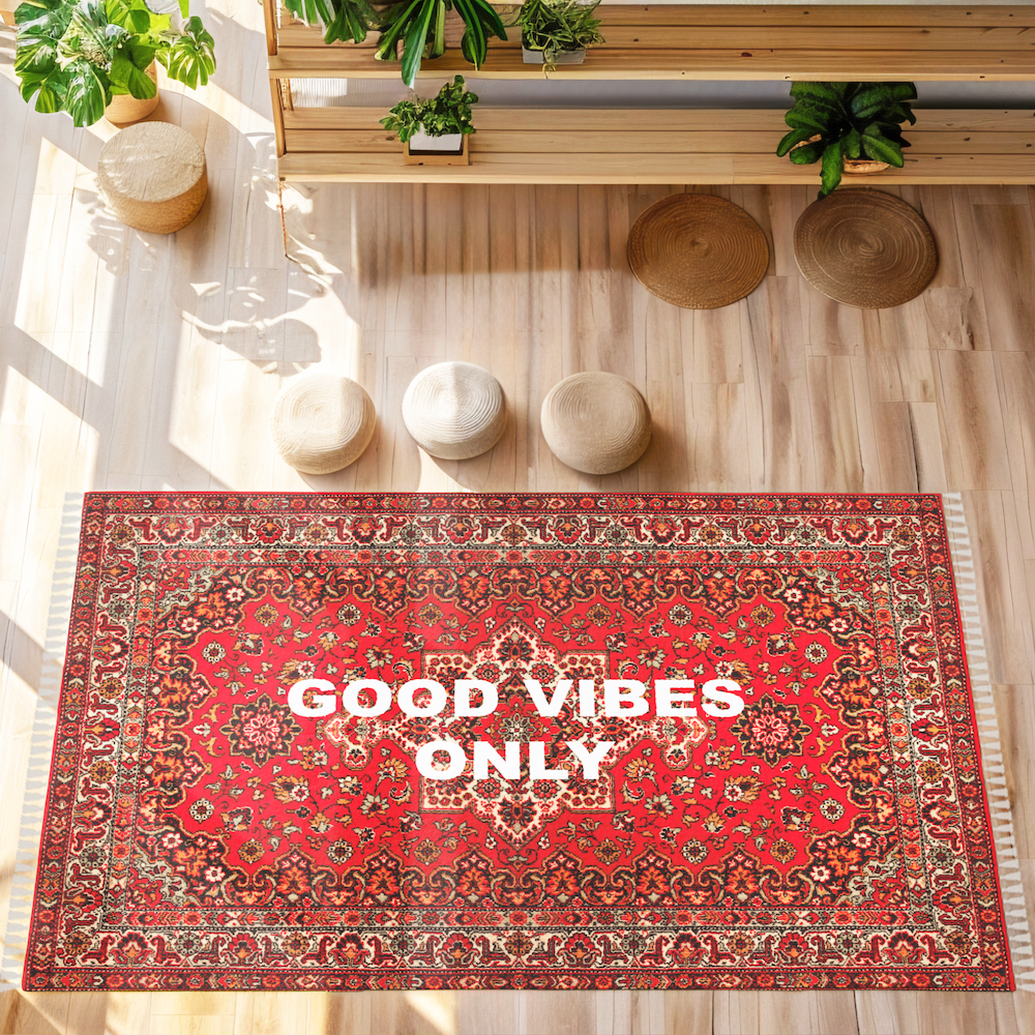 Good Vibes Only Halı