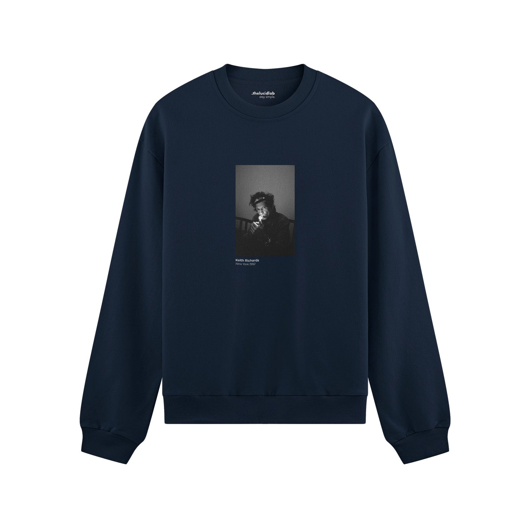 Keith Richards New York 1992 Oversize Sweatshirt