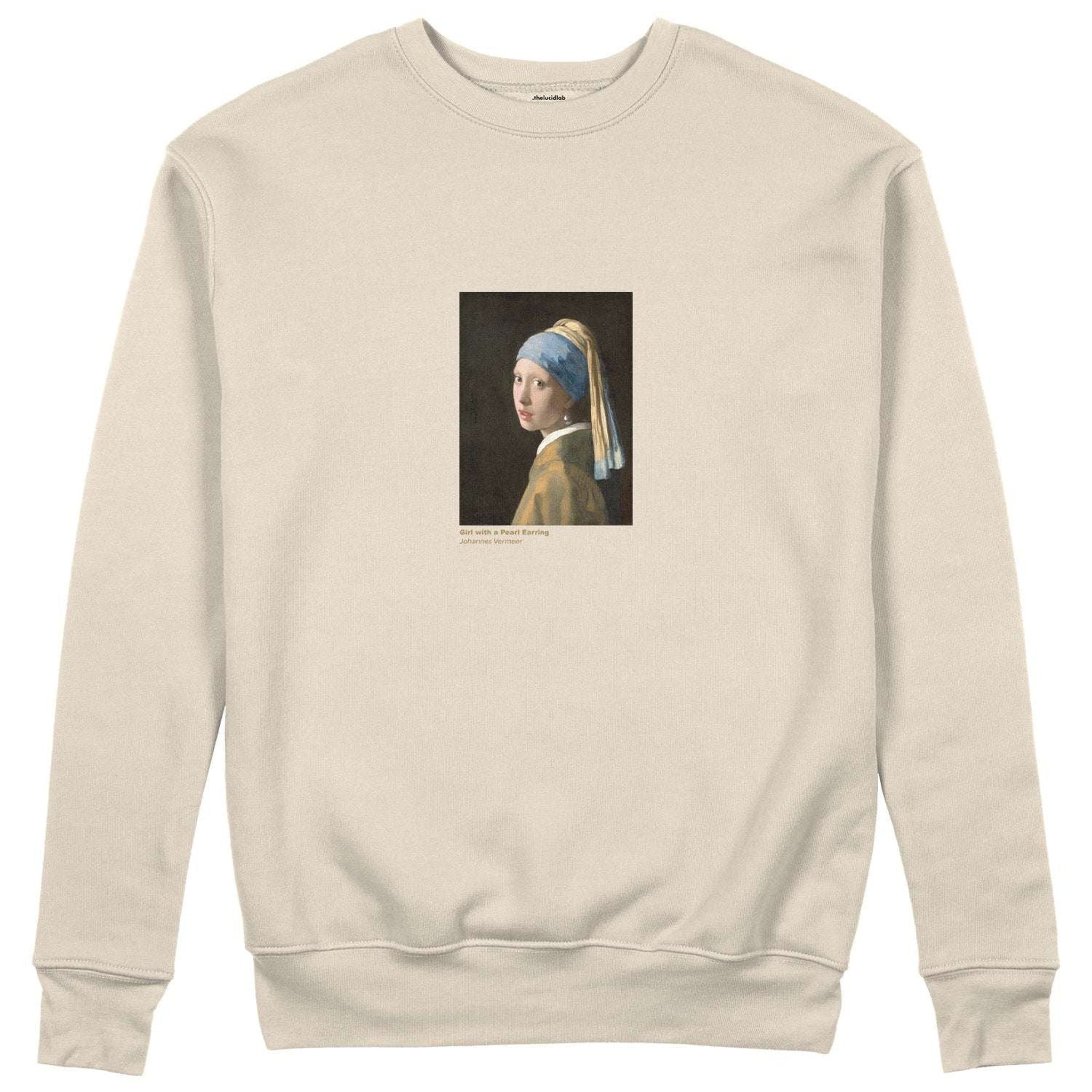 İnci Küpeli Kız Sweatshirt