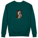 İnci Küpeli Kız Sweatshirt