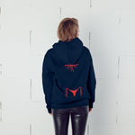 Red Bikini Oversize Hoodie