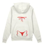 Red Bikini Oversize Hoodie