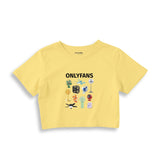 Onlyfans Crop Tişört