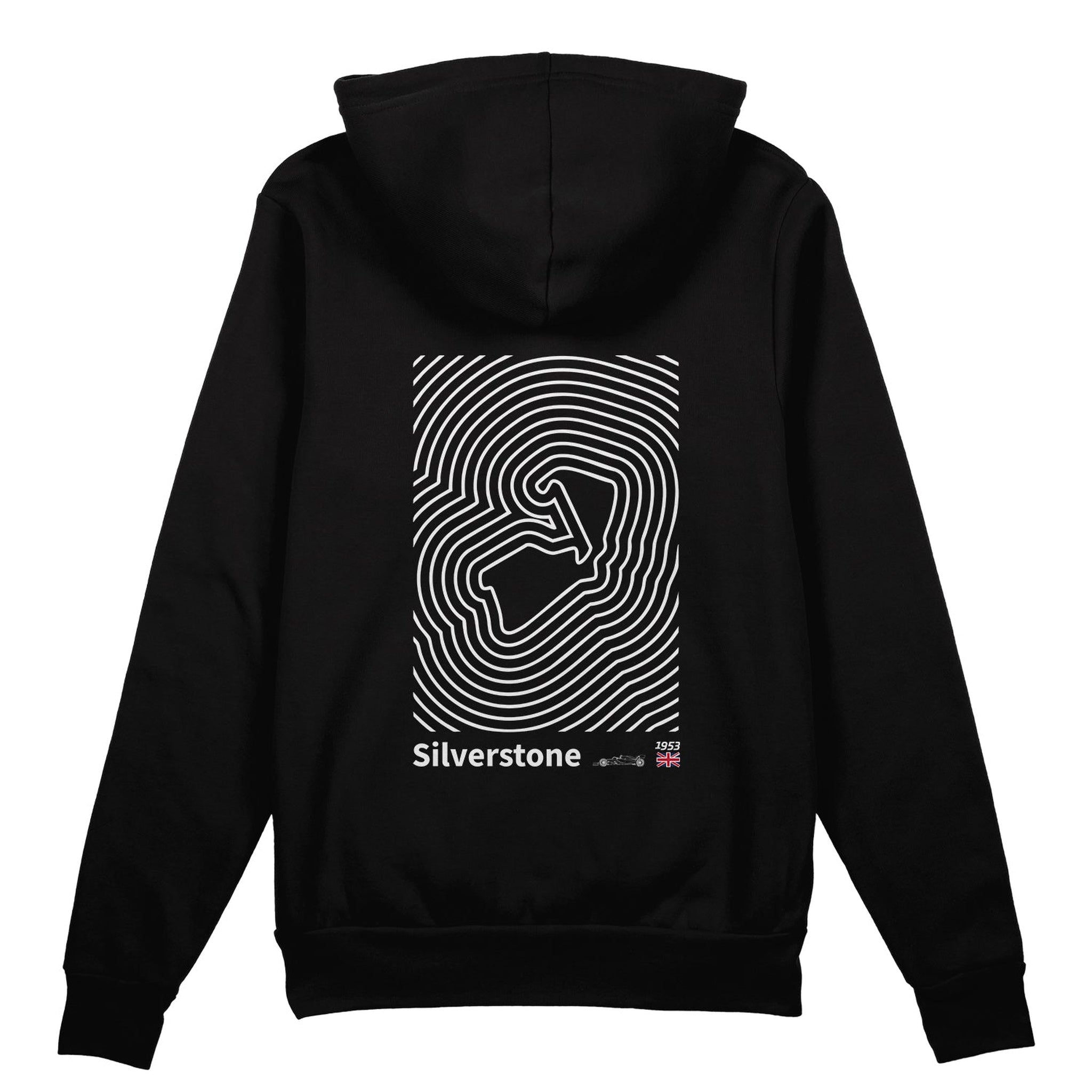 Silverstone Circuit Artwork Oversize Hoodie