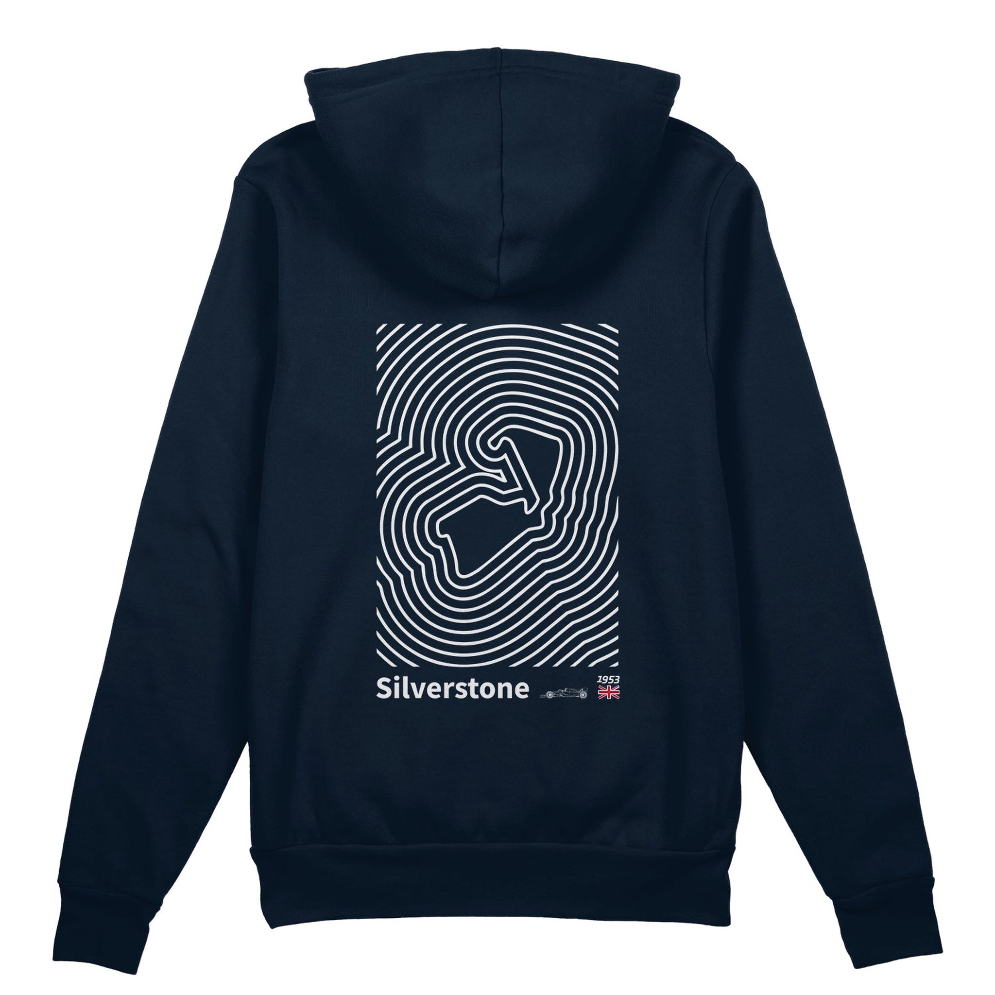 Silverstone Circuit Artwork Oversize Hoodie