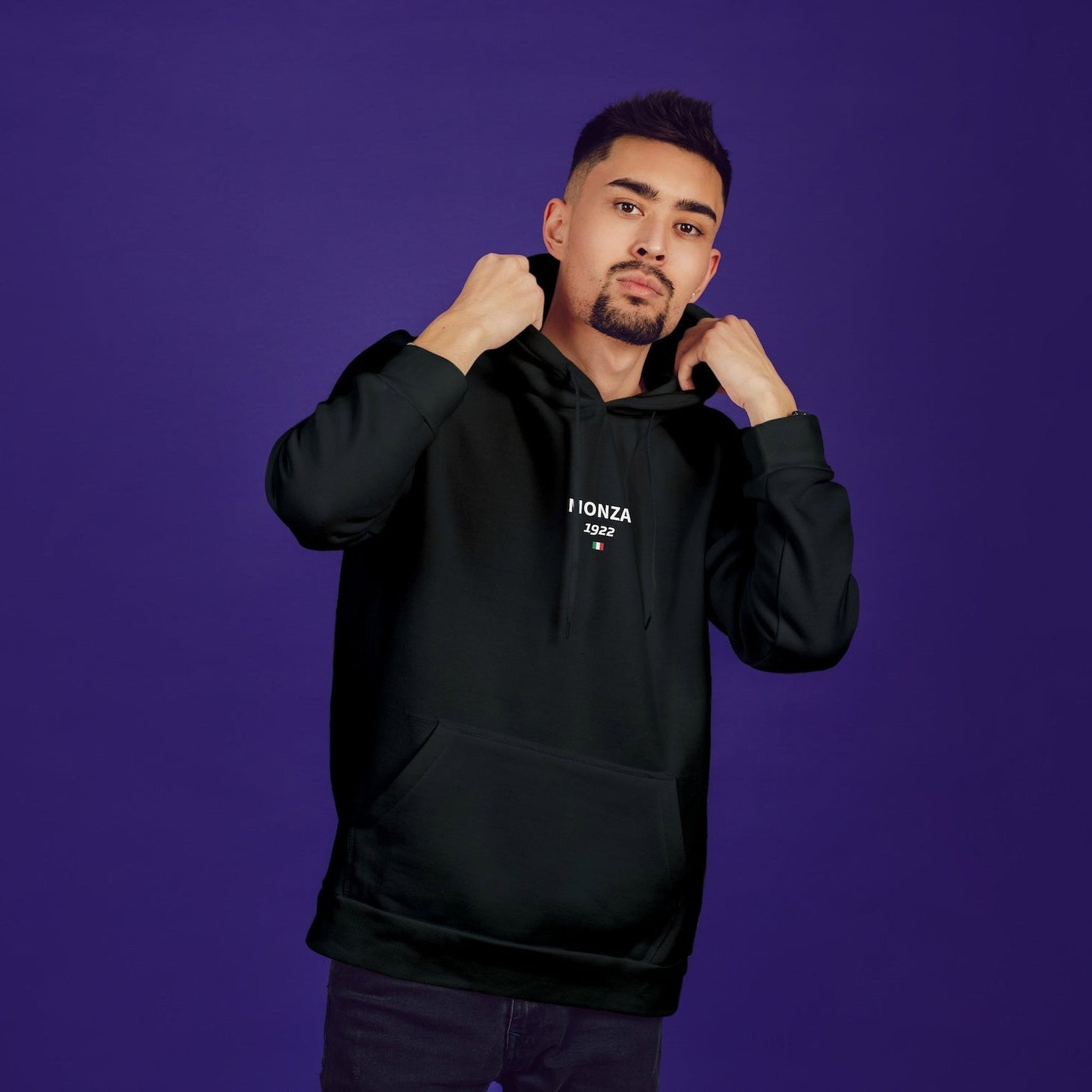 Monza Circuit Artwork Oversize Hoodie