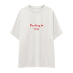 Reading Is Sexy Oversize Tişört