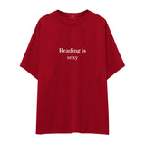 Reading Is Sexy Oversize Tişört